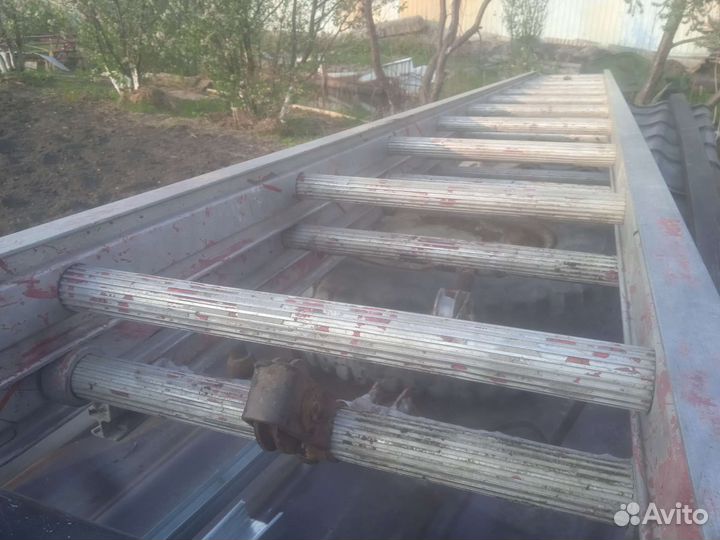 Лестница раздвижная алюминиевая бу