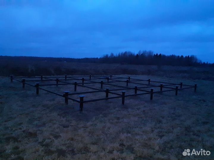 Фундамент за 1 день / Винтовые сваи