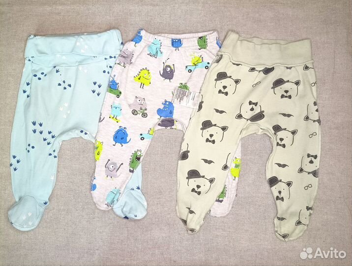 Вещи пакетом на 0-3 мес