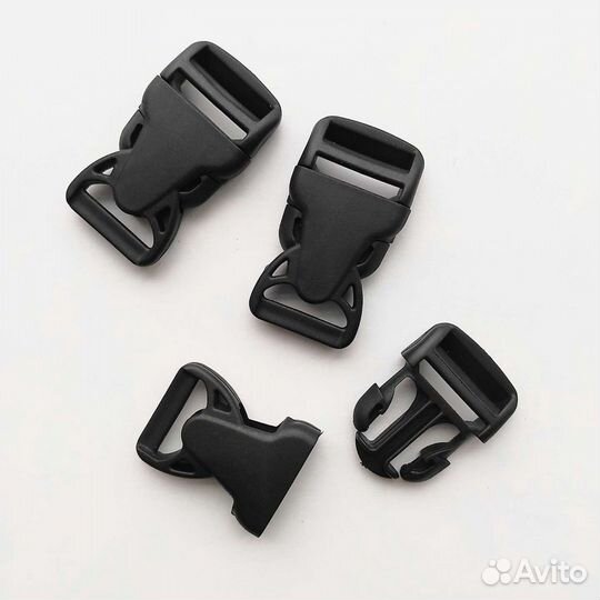 Защёлки, пряжки, пряжки-крыло - пластик