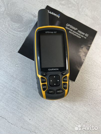 Навигатор Garmin Gpsmap 62 (с картой)