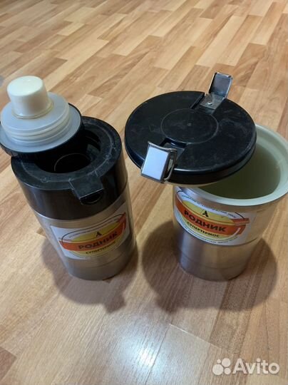 Термос Родник, нержавеющая сталь, СССР