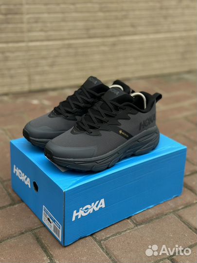 Кроссовки hoka gore tex термо непромокаемые