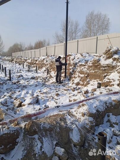 Сваи винтовые с установкой