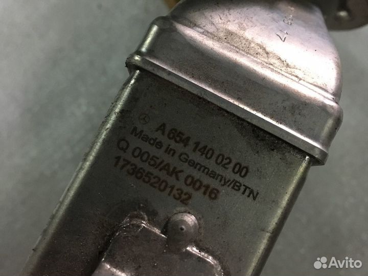 Радиатор EGR A6541400200 Mercedes W213 om654