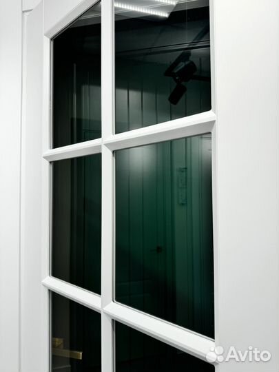 Межкомнатная дверь Веллдорис с английской решеткой