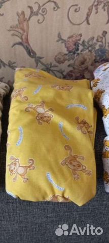 Простынь на резинке детские 60120