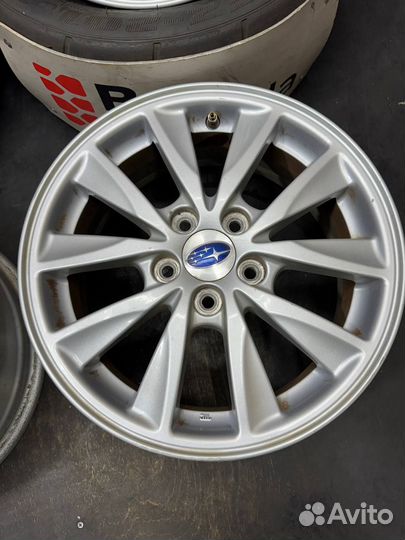 Комплект дисков Subaru 5х100 R15 ET48 6J