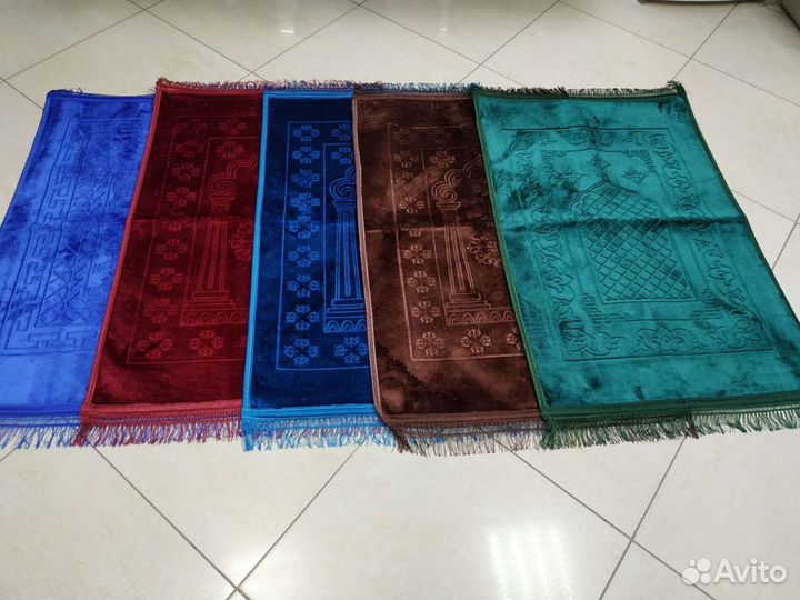 Коврик для намаза элитный с высоким ворсом