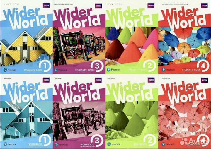 Wider World Starter, 1, 2, 3, 4(новые учебники)