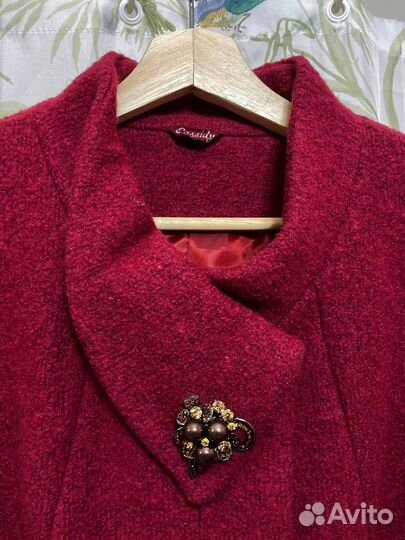 Пальто шерсть 82 проц. Р. 52