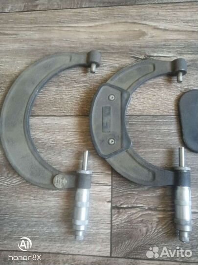 Инструменты 0-25, 25-50,100-125,125,150