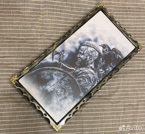 Нарды ручной работы со стеклом