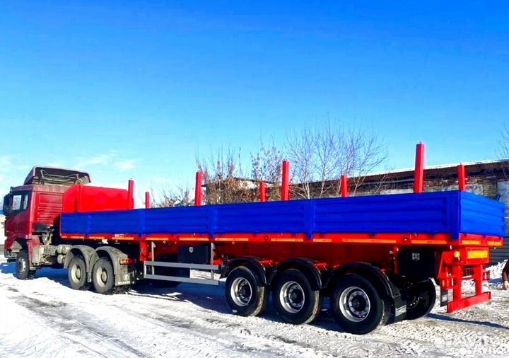 Полуприцеп бортовой Политранс ТСП 94171, 2024