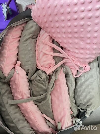 Бортики в кроватку