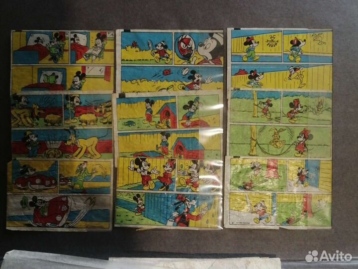 Коллекция вкладышей дональд и другие