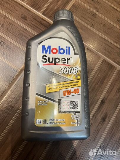 Моторное масло Mobil Super 3000 5w40