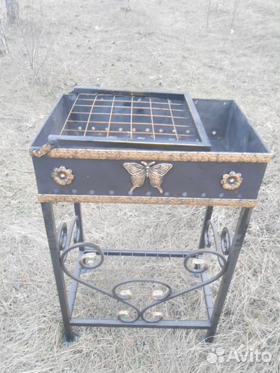 Мангал кованый Бабочка