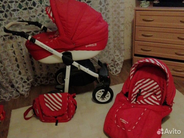 Коляска 2 в 1 adamex pajero