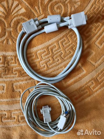 Кабели и переходники для компьютера VGA, hdmi, DP