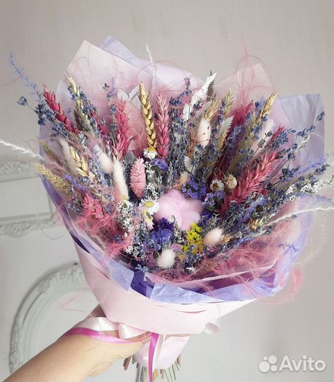 Сухоцветы букет