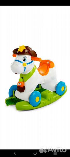 Лошадь качалка chicco