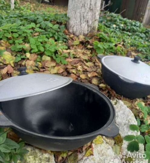Казан чугунный 12 литров