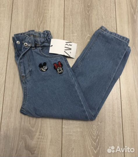 Джинсы для девочки 110/116