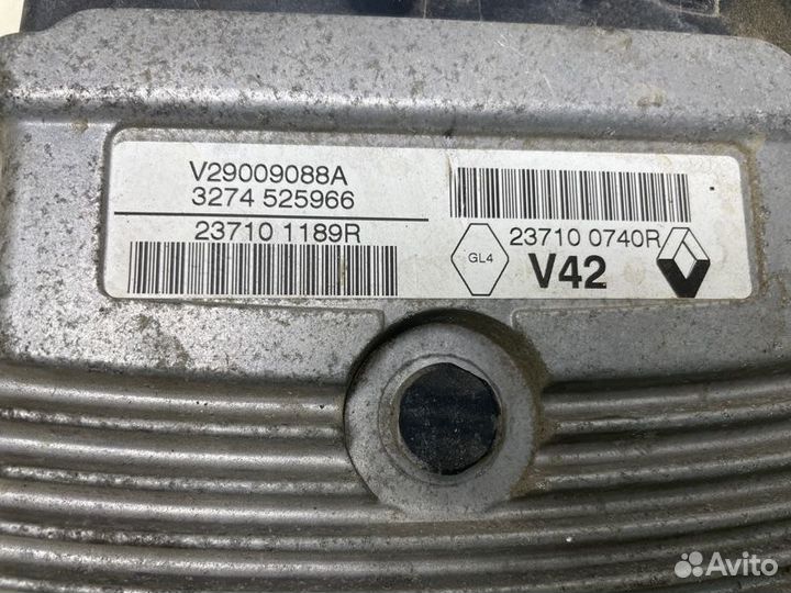 Блок управления двигателем Renault Duster K4M 1.6