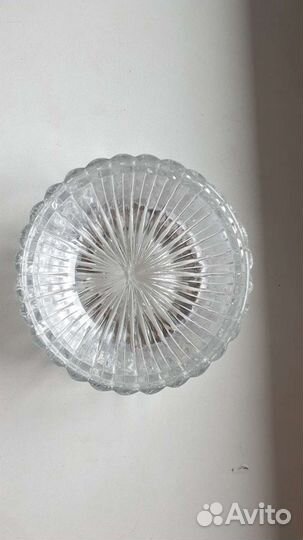 Солонка или вазочка, времен СССР, 8.5 см диаметр