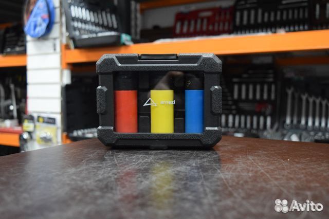 Набор ударных головок 1/2DR 6-гр. 17-19-21мм