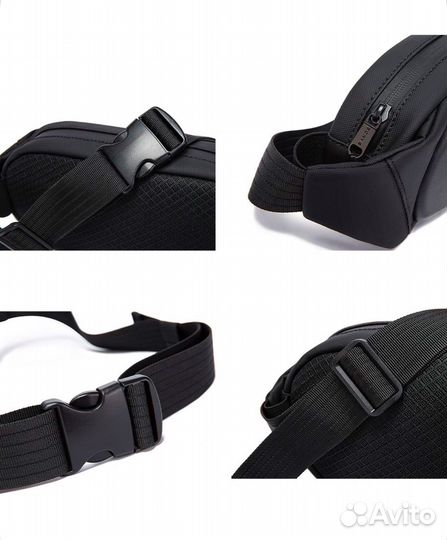 Сумка поясная / плечевая мужская