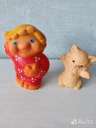 Игрушки резиновые СССР