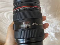 Объектив Canon ef 24-70mm f 2.8l i usm