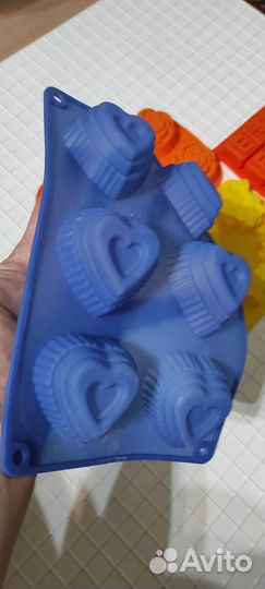 Силиконовые формы для выпечки, воска, гипса и мыла