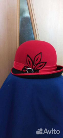 Шляпа фетровая женская