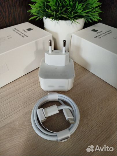 Быстрая зарядка для iPhone 35W Apple + Провод