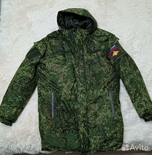 Комплект военной формы (бушлат, берцы, вкпо)