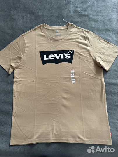 Мужская футболка levis, новая, размер L