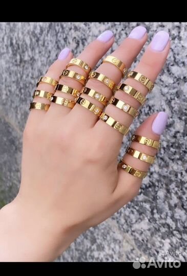 Кольцо cartier