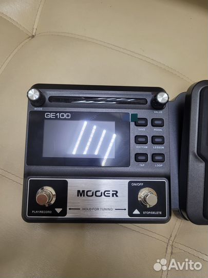 Новый гитарный процессор Mooer GE 100 USB
