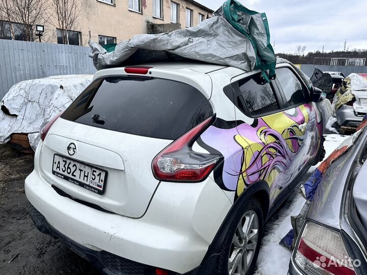 Запчасти на Nissan Juke 2018 HR16DE Вариатор