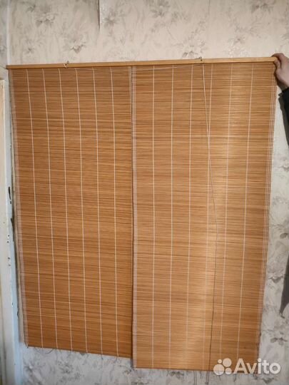 Штора из бамбука