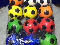 Мяч на резинке Детский мягкий футбольный Магазин