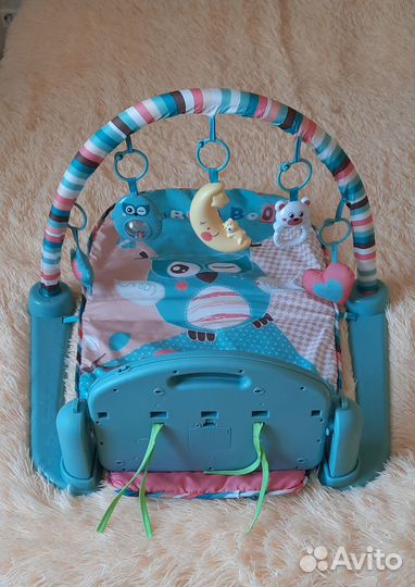 Развивающий коврик BabyGo с пианино