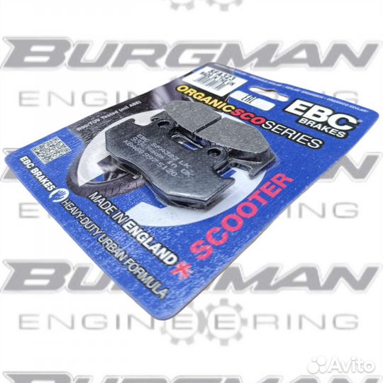 Колодки тормозные suzuki skywave EBC SFA 323 98-00