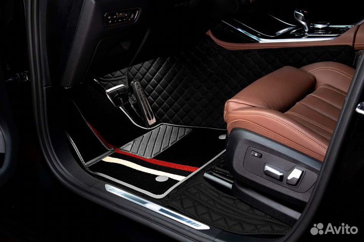 3D Коврики Haval Салон Багажник из Экокожи