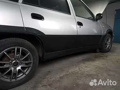 Обвес nexia молдинги пороги