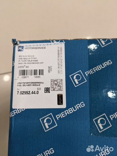 Модуль топливный renault kangoo II K7M750