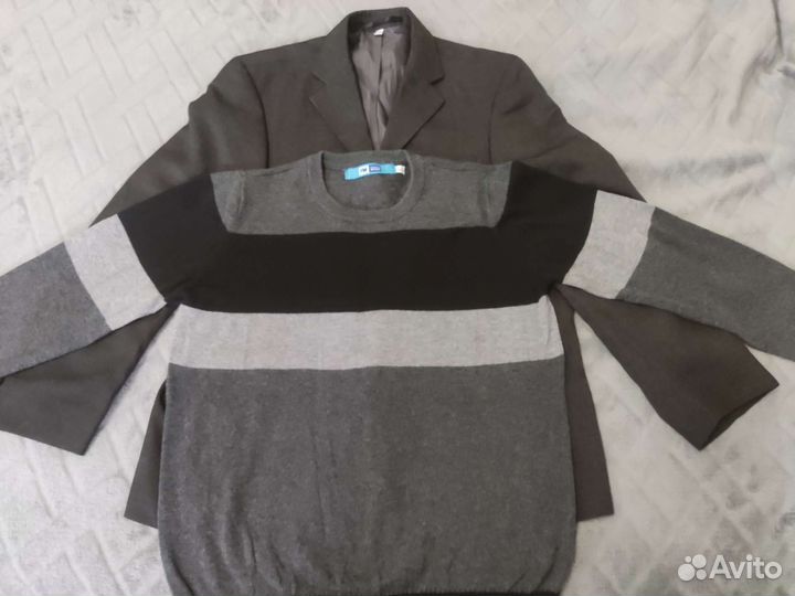 Школьный джемпер и пиджак